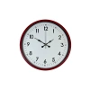 Mey İthalat® 36 Cm Kırmızı Dekoratif Duvar Saati
