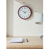 Mey İthalat® 36 Cm Kırmızı Dekoratif Duvar Saati