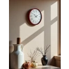 Mey İthalat® 36 Cm Kırmızı Roma Rakamlı Duvar Saati