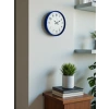 Mey İthalat® 36 Cm Lacivert Dekoratif Duvar Saati