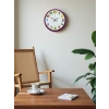 Mey İthalat® 36 Cm Pembe Çocuk Odası Duvar Saati