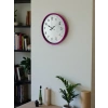 Mey İthalat® 36 Cm Pembe Dekoratif Duvar Saati
