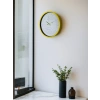 Mey İthalat® 36 Cm Sarı Dekoratif Duvar Saati