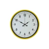 Mey İthalat® 36 Cm Sarı Dekoratif Duvar Saati
