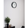 Mey İthalat® 36 Cm Siyah Sade Standart Duvar Saati