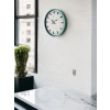 Mey İthalat® 36 Cm Turkuaz Sade Şık Duvar Saati