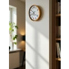 Mey İthalat® 36 Cm Turuncu Çocuk Odası Duvar Saati