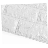 Mey İthalat® 3D Tuğla Desenli Kendinden Yapışkanlı Duvar Paneli 58x38 cm