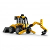 Mey İthalat® 42197   Technic Kazıcı Yükleyici 104 parça +7 yaş