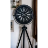 Mey İthalat® Black Aura Tripod Ayaklı Saat