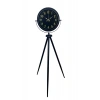 Mey İthalat® Black Prime Gold Rakamlı Tripod Ayaklı Saat