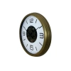 Mey İthalat® Bronze Motion 60 Cm Çarklı Duvar Saati