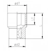 Mey İthalat® Elta 1115 1/2 Lokma Anahtar 17 mm