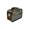 Mey İthalat® Eskitme Nostalji Tasarımlı Bluetoothlu Nostalji Radyo Ahşap Nostaljik Görünümlü
