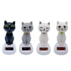 Mey İthalat® Güneş Enerjili Sallanan Kedi Figürü