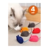 Mey İthalat® Kedi Eğitim Oyun Faresi 4 Adet