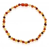 Mey İthalat®   Kehribar Bebek Kolyesi 587 Multicolor