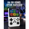 Mey İthalat® Klasik Oyun Konsolu 64 Bit İşlemci ve Çift Kart Girişi Özellikli Yeni Nesil