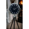 Mey İthalat® Krom Prime Modern Tripod Ayaklı Saat