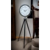 Mey İthalat® Krom Standart Tripod Ayaklı Saat