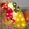 Mey İthalat® Led Işıklı Ananas Gece Lambası