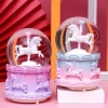 Mey İthalat® Mini Boy Işıklı Unicorn Kar Küresi