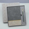 Mey İthalat®  Öğretmenler Gününe Özel Deri Defter Ve Kalem Set