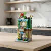 Mey İthalat® P657037 ÇİÇEK DÜKKANI 280 PARÇA BLOCK OYUNCAK