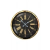 Mey İthalat® Prime Aurea Gold 52 Cm Metal Duvar Saati