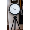 Mey İthalat® Pure Black Tripod Ayaklı Saat
