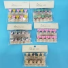 Mey İthalat® Şekilli Renkli Ahşap Mandal Seti (10lu Paket)