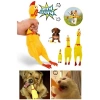 Mey İthalat® Ses Çıkaran Tavuk Kedi Köpek Oyuncağı 30 cm.