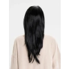 Mey İthalat® Siyah Renk Uzun Parti Peruğu
