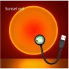 Mey İthalat® Taşınabilir USB Sunset Gün Batımı Ambiyans Işığı Lamba