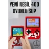 Mey İthalat® Yeni Nesil Çocuklara Özel SUP 400 Oyunlu Mini El Konsolu