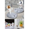 Mini Astronot Model Telefon ve Tablet Tutucu Standı