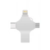 Otg 4in1 Cep Telefonu Çok Fonksiyonlu Usb Flash Bellek 128 Gb Type-c, Micro Sd Ve Kart Okuyucu