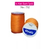 Oyalı 4 Kat Suni İpek İplik İğne Oyası Boncuk İpi Tığ Oyası No:752