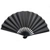 Plastik Kumaş Yelpaze 12li Siyah