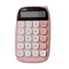 Sevimli Kare Tuşlu 10 Haneli Ldc Ekran Hesap Makinası Pembe