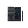 Silinebilir LCD Yazı Tabletli,Kalemli Katlanabilir Bilimsel Hesap Makinesi