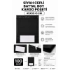 Siyah Cepli Battal Boy Kargo Poşeti 45x55+5 Cm 100 Adet
