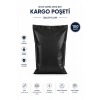 Siyah Cepsiz Orta Boy Kargo Poşeti 30x37+5 Cm 100 Adet