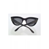 Siyah Çerçeve Cat Eye Kadın Güneş Gözlüğü - Moda Gözlük
