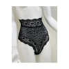 Siyah Dantelli Yüksek Bel Külot Venüs-k1013