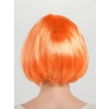 Turuncu Renk Parti Peruğu Küt Saç