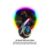 Y21 Rgb Işık Efektli Intercom Bluetooth Motosiklet Kask Kulaklığı Intercom Kulaklık