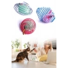 Yaylı Metal Fareli Kafes Kedi Oyun Topu Sıçrayan Spiral Kedi Topu