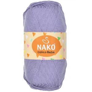 1 Adet Calico Bebe Pamuklu Bebek Ve Battaniye Örgü Ipi 13284 - mudanis