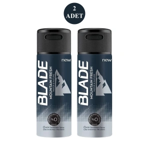 2 Adet Mountain Fresh Erkek Deodorant 150ml Leke Bırakmaz